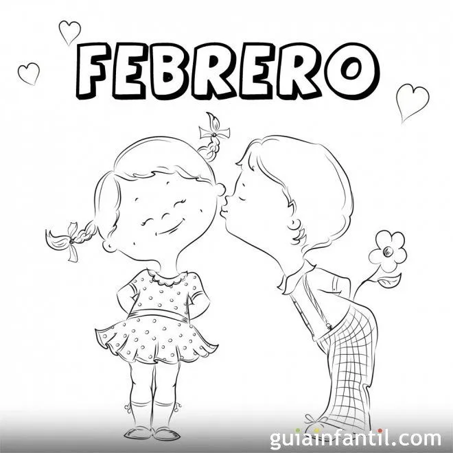 Mes de febrero de 2016 para colorear - Calendario de 2016 para ... Mes de febrero de 2016 para colorear - Calendario de 2016 para ...