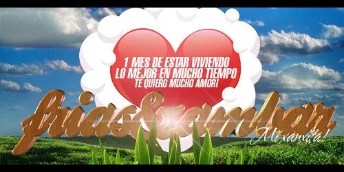 Imagenes de nuestro primer mes juntos - Imagui