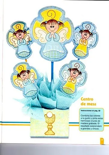  Angelito Precious Moments and post Centros De Mesa Angelito Precious ...