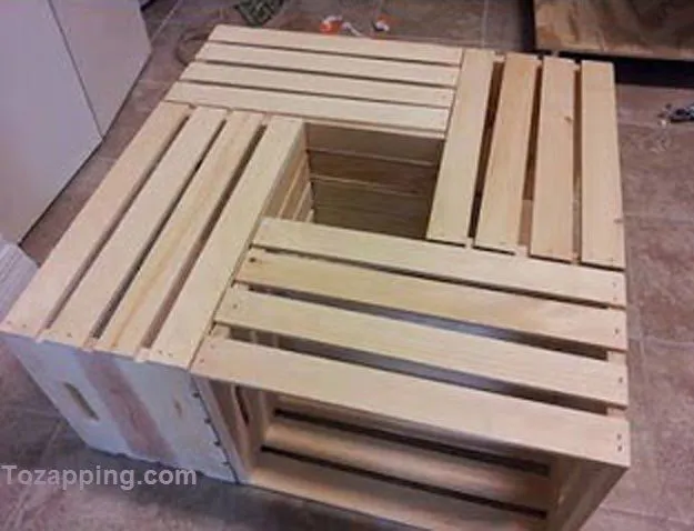 Cómo hacer mesa de centro reciclada - Tozapping.com Cómo hacer mesa de centro reciclada - Tozapping.com