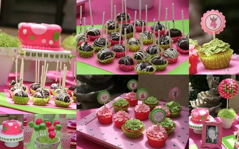 una mesa de cumpleaños en fucsia y verde - Paperblog una mesa de cumpleaños en fucsia y verde - Paperblog