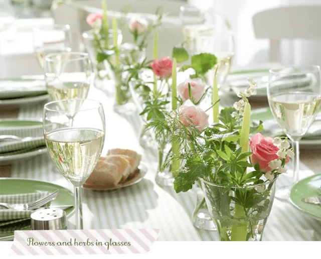 Una mesa decorada para la primavera - Paperblog Una mesa decorada para la primavera - Paperblog