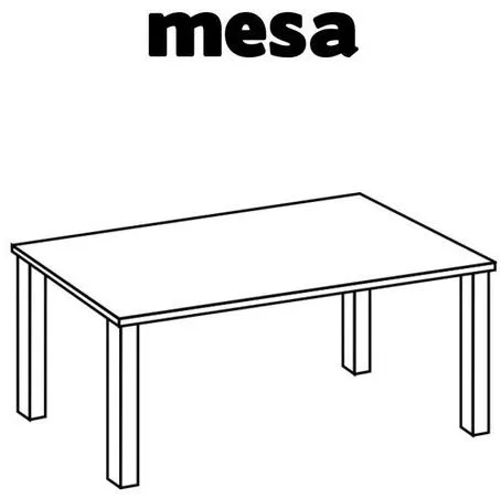 Mesa dibujo para colorear - Imagui