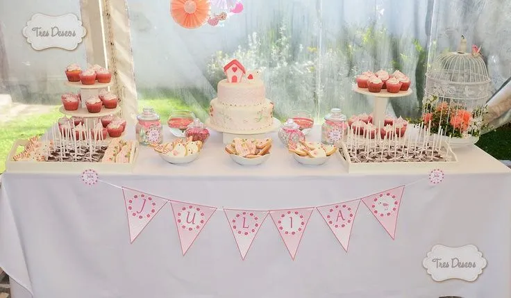 Mesa Dulce Bautismo... | Ambientación de Eventos | Pinterest | Mesas