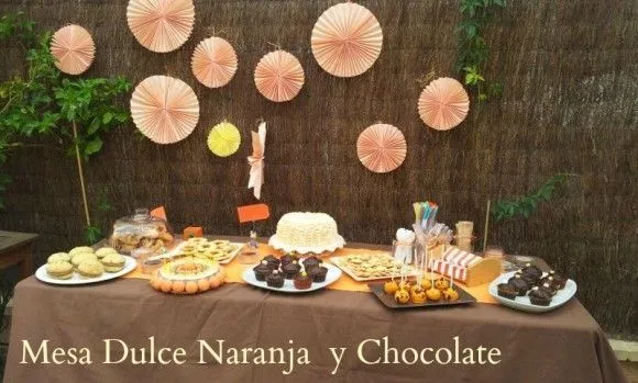 Mesa Dulce Naranja y Chocolate | La Cocina de Inma López Mesa Dulce Naranja y Chocolate | La Cocina de Inma López