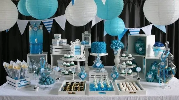mesa de dulces para baby shower - Buscar con Google | Mesas de ... mesa de dulces para baby shower - Buscar con Google | Mesas de ...