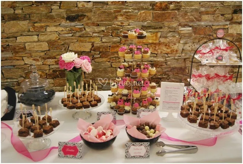 Mesa de dulces para boda de Sweet Place | Fotos