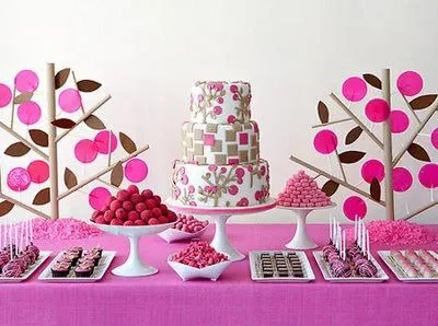 Mesa de dulces para Bodas ~ Todo Novias