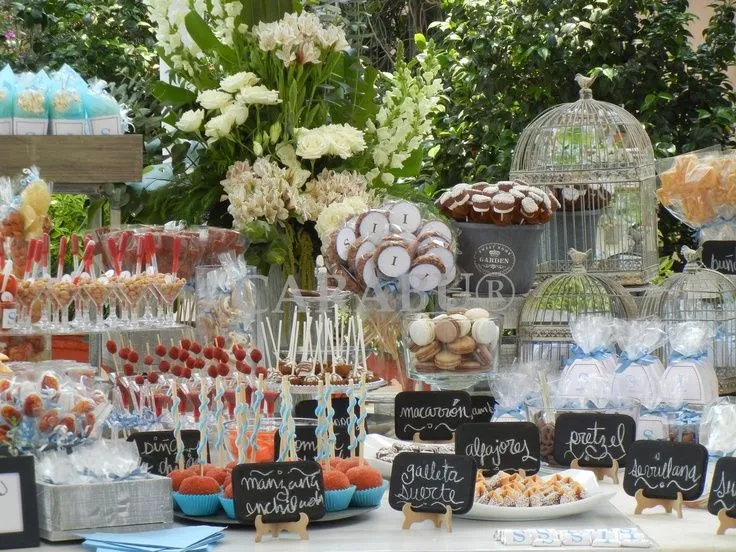 Mesa de Dulces Primera Comunión | Tablones Para Fiestas ...