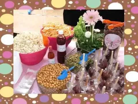 Mesa de Dulces y Snacks (Candy Bar) - D-Tallitos.com - YouTube Mesa de Dulces y Snacks (Candy Bar) - D-Tallitos.com - YouTube