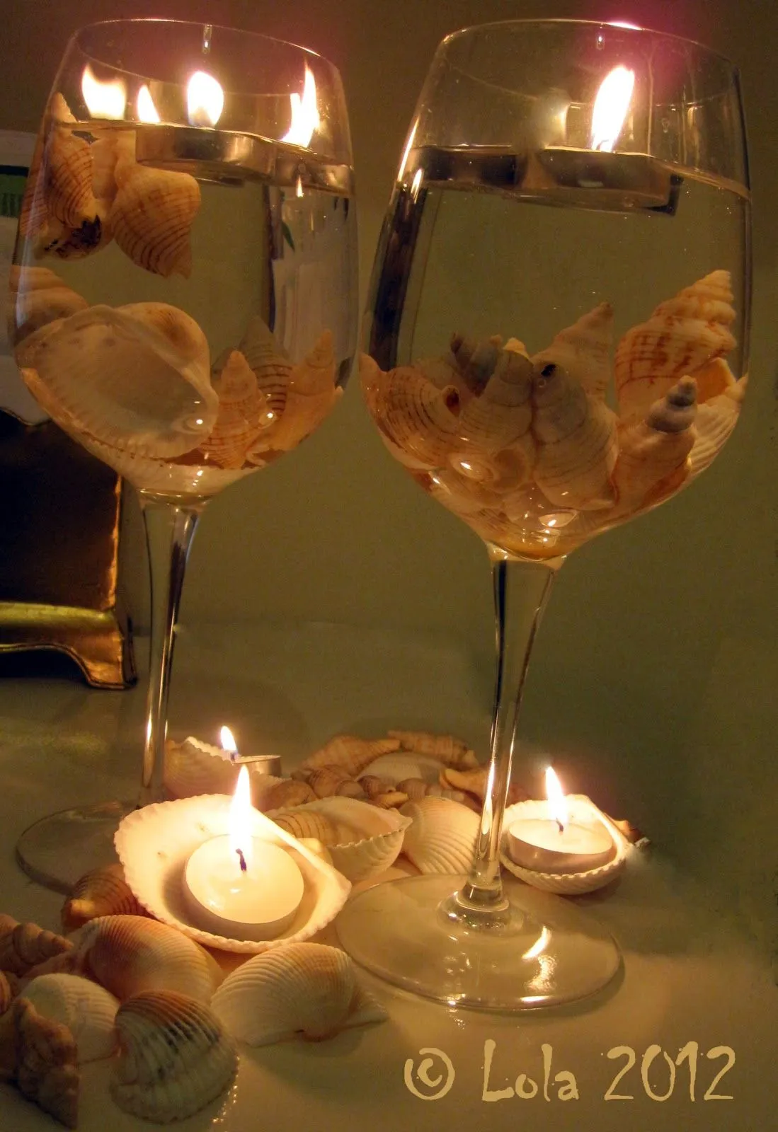 A LA MESA CON GLAMOUR: centros de mesa