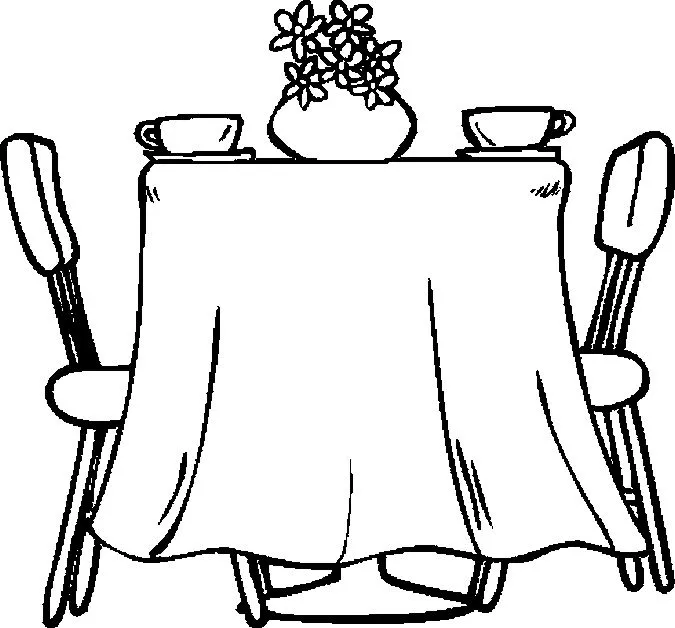 Mesa para colorear