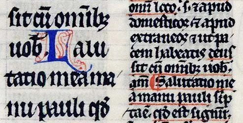 mesa revuelta: Letras Medievales (y otro tipo de espacios en blanco)