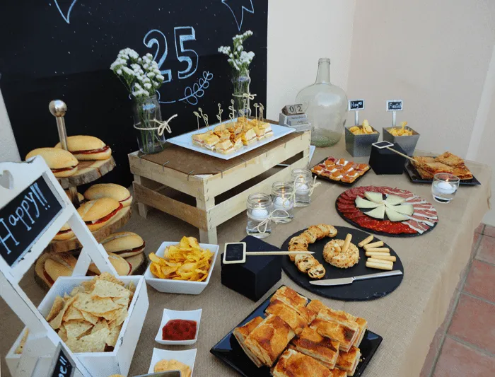 Mesa Salada de Estilo Rústico (+ Drinking Bar) | Nunca es ...