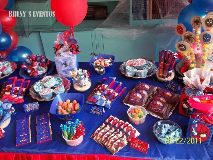 Mesa Tematica Hombre Araña | Cumpleaños TematicoHombre Araña ... Mesa Tematica Hombre Araña | Cumpleaños TematicoHombre Araña ...