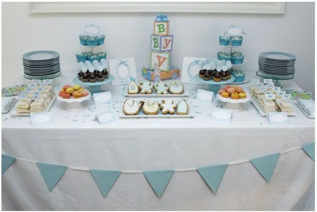 Mesas decoradas para baby shower para niña - Imagui | Baby Shower ...