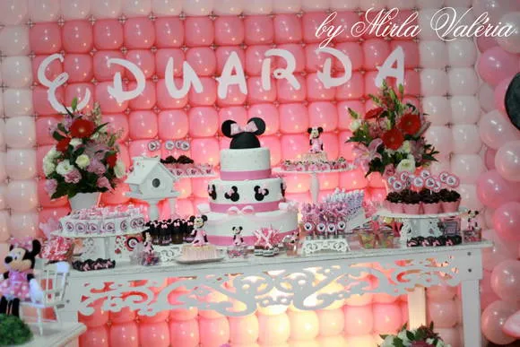 Mesas decoradas Minnie - Imagui