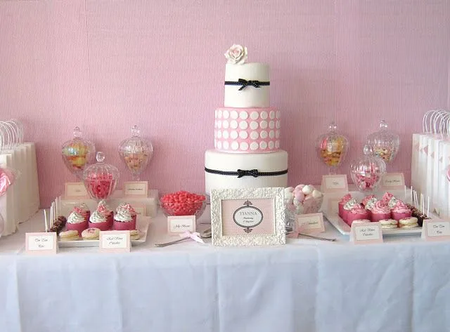 Imagenes de mesas dulces de baby showers - Imagui