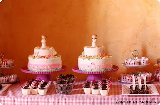 Mesas dulces comunión niña - Imagui
