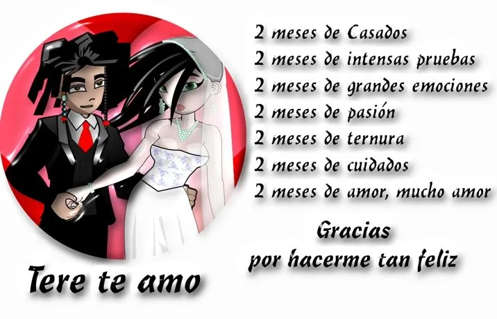 DOS MESES DE CASADOS ¡GRACIAS! - Raul