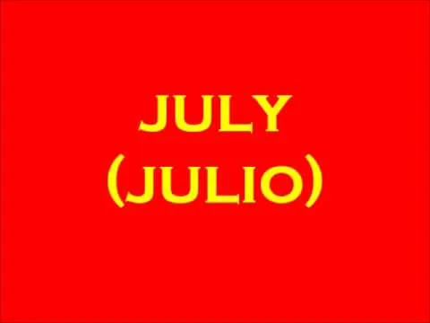 MESES EN INGLES - NOMBRE DE LOS MESES EN INGLES - YouTube MESES EN INGLES - NOMBRE DE LOS MESES EN INGLES - YouTube