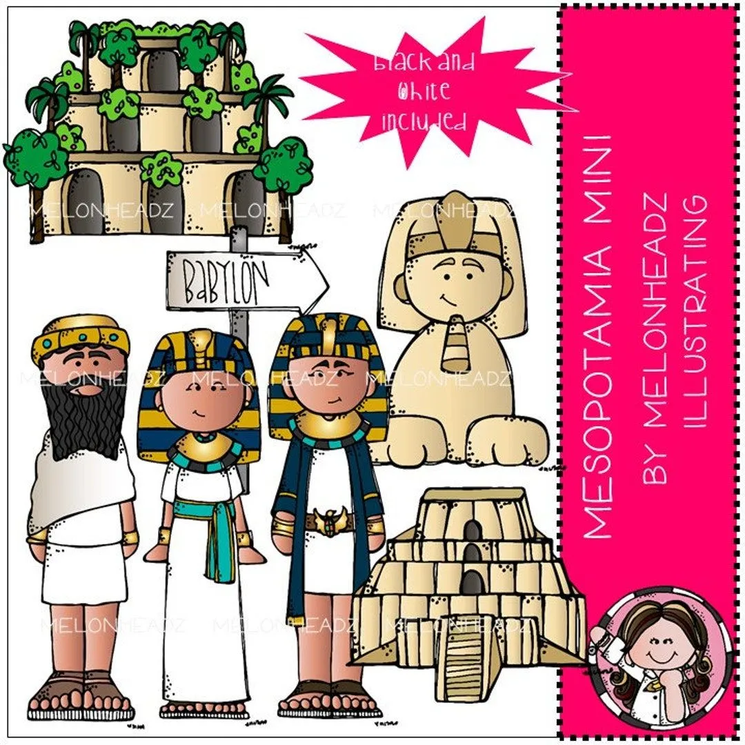 Mesopotamia clip art Mini - Etsy México