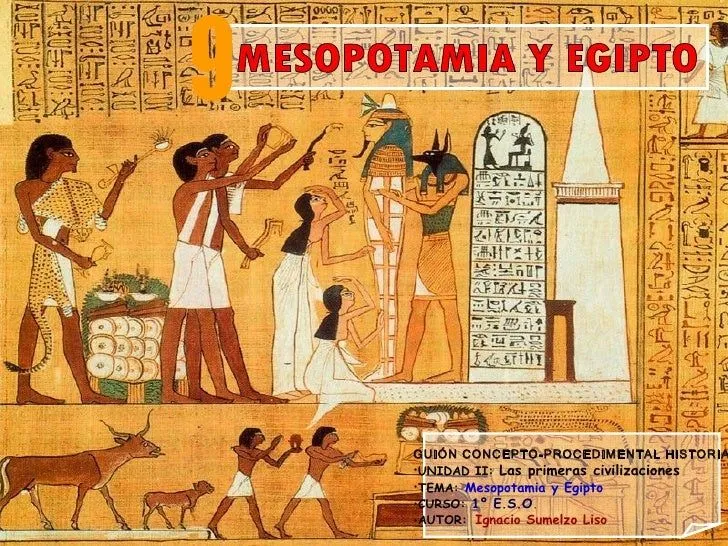 Mesopotamia y Egipto