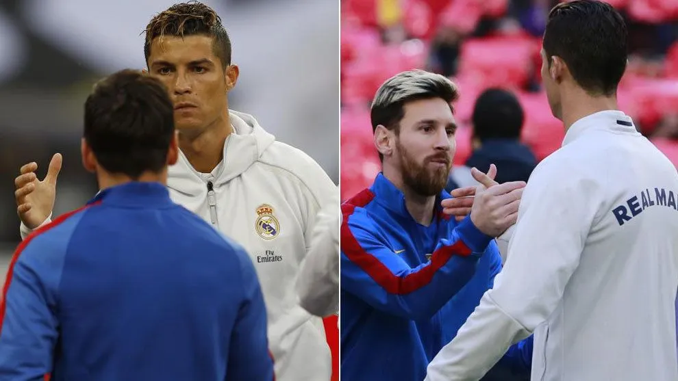 Messi y Cristiano Ronaldo se miman | Marca.com Messi y Cristiano Ronaldo se miman | Marca.com