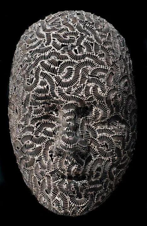 Metal Heads: Sculptures Made of Movable Type & Hardware | Urbanist Metal Heads: Sculptures Made of Movable Type & Hardware | Urbanist