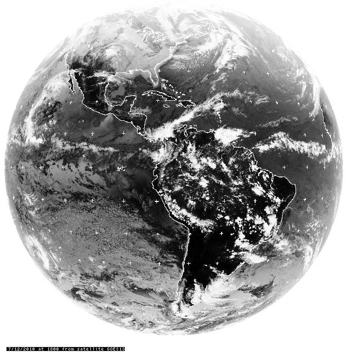 Meteorología Práctica: Planeta Tierra, en Filtro Infrarojo ( martes 7- Meteorología Práctica: Planeta Tierra, en Filtro Infrarojo ( martes 7-
