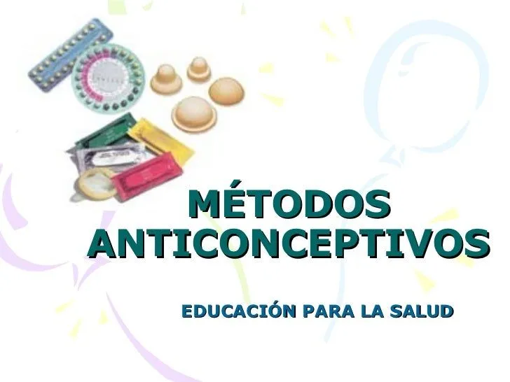 Metodos anticonceptivos