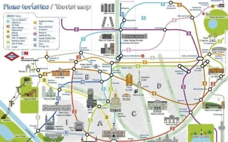 Metro lanza un nuevo plano turístico para fomentar el uso del ... Metro lanza un nuevo plano turístico para fomentar el uso del ...
