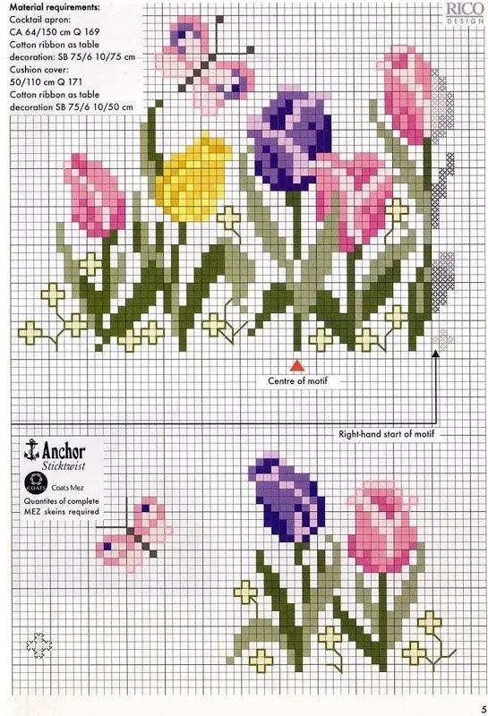 Meus Gráficos De Ponto Cruz♥: Flores | Punto de Cruz | Pinterest ... Meus Gráficos De Ponto Cruz♥: Flores | Punto de Cruz | Pinterest ...