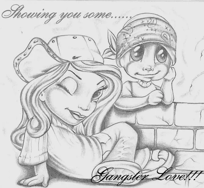 Mexican Drawings La Cholos | gangsta love graphics and comments ...