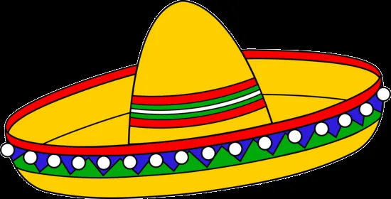 Mexican Sombrero Clipart - Cliparts.co