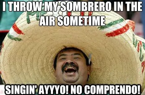 mexican sombrero meme - Google Search | Mexican fiesta | Pinterest ...