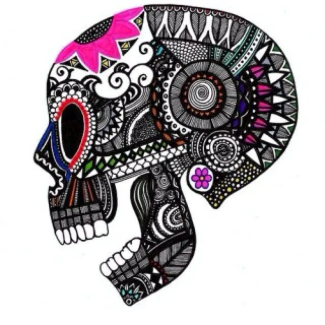 Calavera | en ilustración/dibujo | Pinterest | Calavera Tattoo and ...