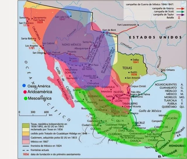 México Precolombino, Julia Sierra, mapa conceptual, Aridamérica y ... México Precolombino, Julia Sierra, mapa conceptual, Aridamérica y ...