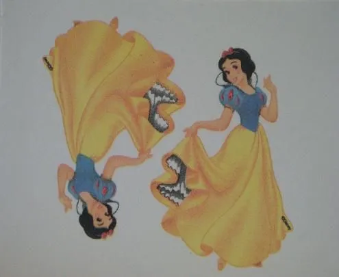 Mexsupplies - Foami Personajes Infantiles - Blanca Nieves