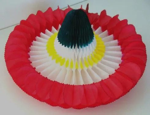 Mexsupplies-Sombrero Mexicano de Papel