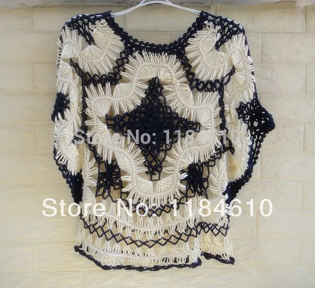 Mezclilla azul hechos a mano del ganchillo blusa Top ropa de mujer ... Mezclilla azul hechos a mano del ganchillo blusa Top ropa de mujer ...