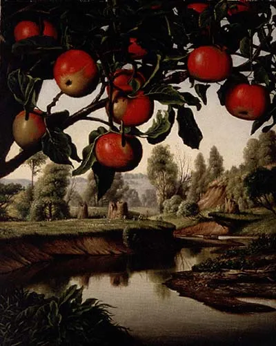 Algo de mí...: El arbol de manzanas