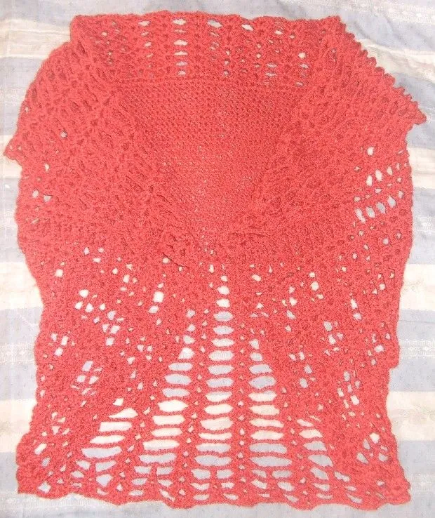 Todo sobre mi: Chaleco circular a crochet en dos intentos Todo sobre mi: Chaleco circular a crochet en dos intentos