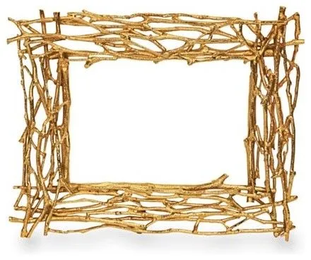 Michael Aram "Twig" Goldplate Frames - contemporary - frames ... Michael Aram "Twig" Goldplate Frames - contemporary - frames ...