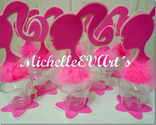 Michelle EVArts: Centro de Mesa Barbie…