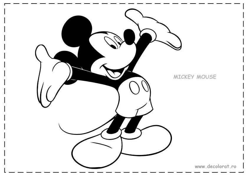 Micimaus Colouring Pages (page 3)