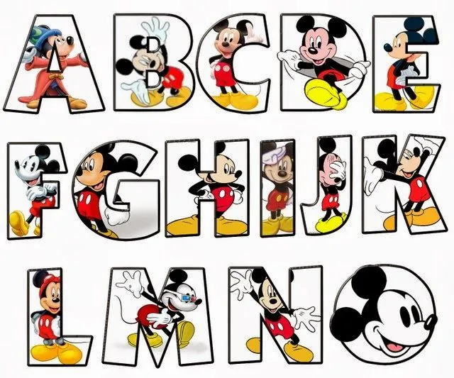 Mickey Alphabet | Photo books! | Pinterest | Alfabeto, Imprimibles ... Mickey Alphabet | Photo books! | Pinterest | Alfabeto, Imprimibles ...