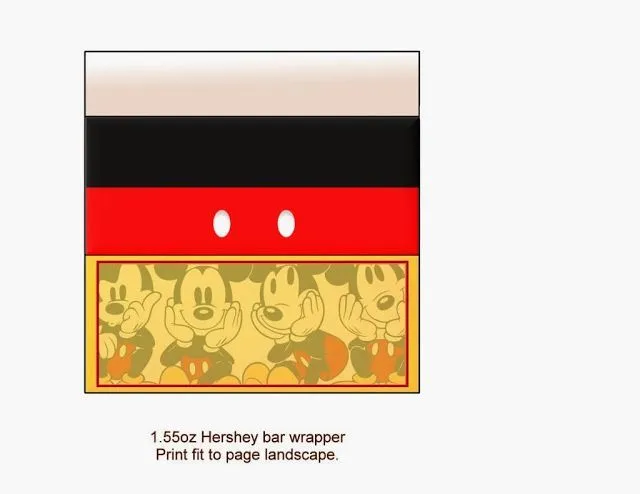 Mickey y sus amigos: etiquetas para chocolate.Mira estas etiquetas ...