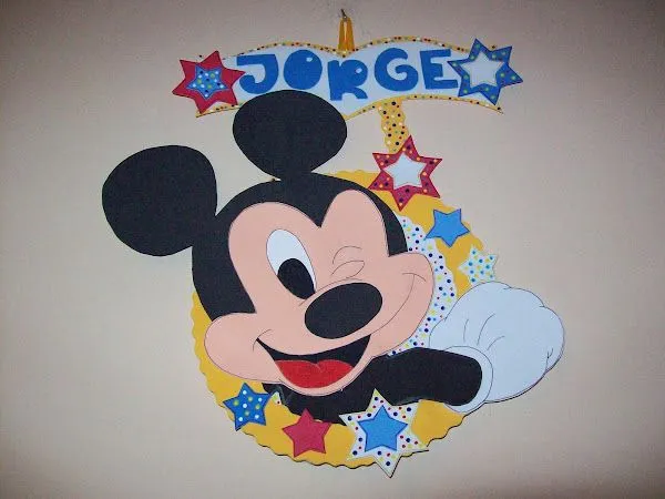 mickey mouse | Aprender manualidades es facilisimo. mickey mouse | Aprender manualidades es facilisimo.