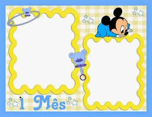 Mickey Bebé: Album de Fotos para Imprimir Gratis. | Ideas y ... Mickey Bebé: Album de Fotos para Imprimir Gratis. | Ideas y ...